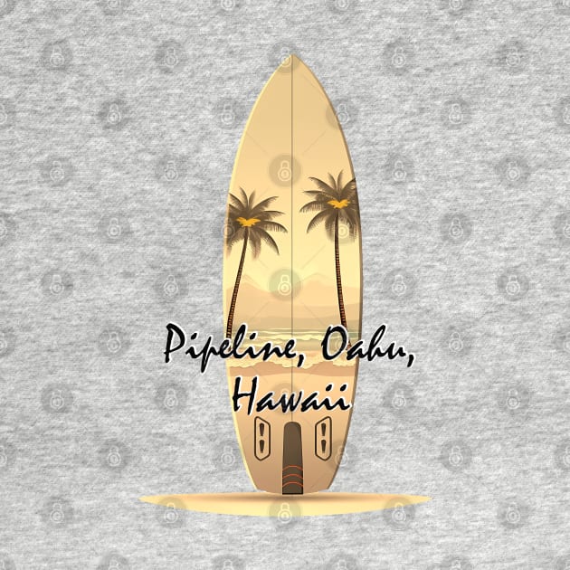 Surfing session Pipeline Oahu, Hawaii by GraphGeek